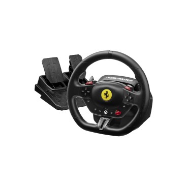Thrustmaster T98 Ferrari 296 GTS Noir USB Volant + pédales Analogique Numérique PC, Xbox One, Xbox Series S, Xbox Series X,