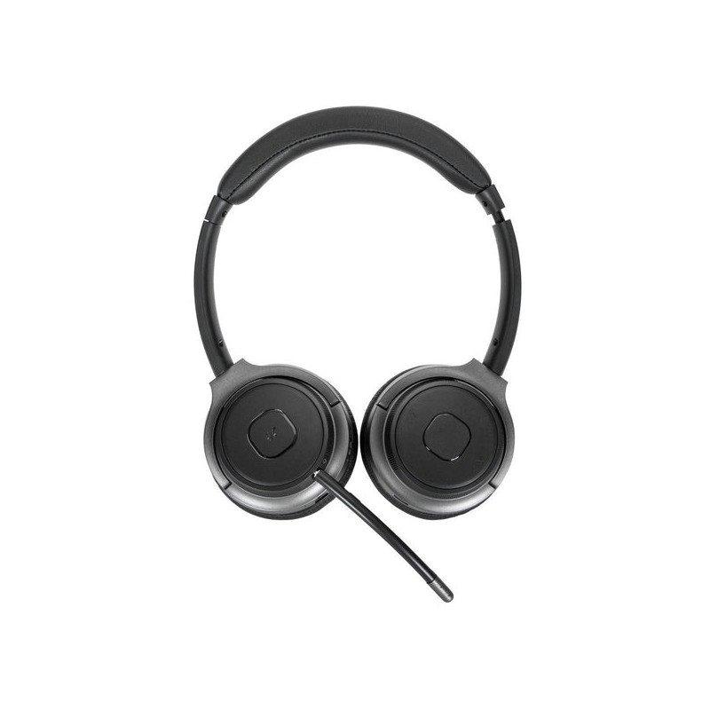 Targus AEH104GL casque Avec fil &sans fil Arceau Appels Musique USB Type-C Bluetooth Noir