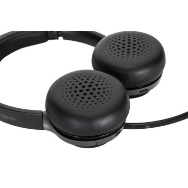 Targus AEH104GL casque Avec fil &sans fil Arceau Appels Musique USB Type-C Bluetooth Noir