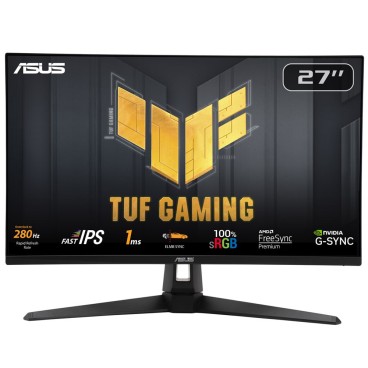 ASUS TUF Gaming VG279QM1A écran plat de PC 68,6 cm (27") 1920 x 1080 pixels Full HD LCD Noir