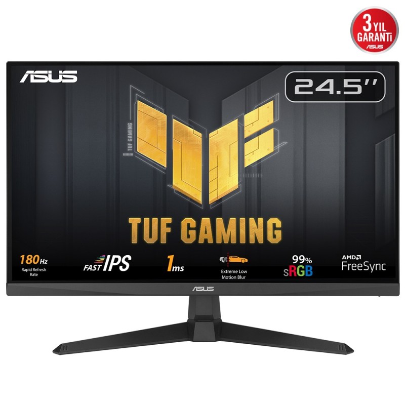 ASUS TUF Gaming VG259Q3A écran plat de PC 62,2 cm (24.5") 1920 x 1080 pixels Full HD LED Noir