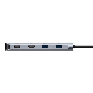 Targus DOCK427GL station d'accueil Avec fil USB 3.2 Gen 2 (3.1 Gen 2) Type-C Gris