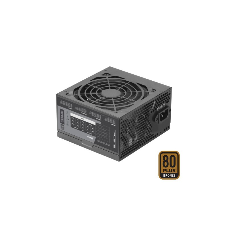 Tacens APB550B unité d'alimentation d'énergie 550 W 20+4 pin ATX ATX Noir