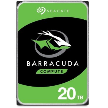 Seagate Barracuda 20TB disque dur 20 To 7200 tr min 512 Mo 3.5" SATA