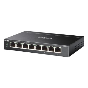 TP-Link Omada ES208GP commutateur réseau Géré L2 Gigabit Ethernet (10 100 1000) Connexion Ethernet, supportant l'alimentation