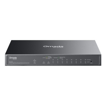 TP-Link Omada ES210GP commutateur réseau Géré L2 Gigabit Ethernet (10 100 1000) Connexion Ethernet, supportant l'alimentation