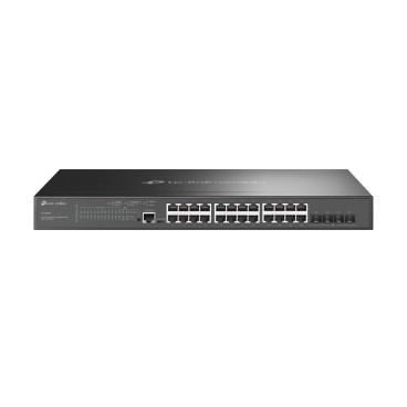 TP-Link Omada SG3428MP commutateur réseau Géré L2+ Gigabit Ethernet (10 100 1000) Connexion Ethernet, supportant l'alimentation