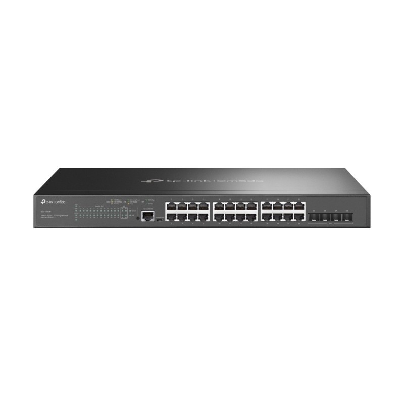 TP-Link Omada SG3428MP commutateur réseau Géré L2+ Gigabit Ethernet (10 100 1000) Connexion Ethernet, supportant l'alimentation