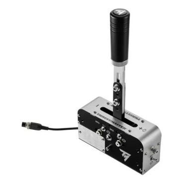 Thrustmaster TSS Handbrake Noir, Argent USB Frein à main Analogique Numérique PC, PlayStation 4, PlayStation 5, Xbox One, Xbox