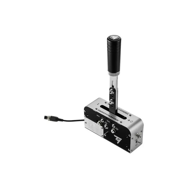 Thrustmaster TSS Handbrake Noir, Argent USB Frein à main Analogique Numérique PC, PlayStation 4, PlayStation 5, Xbox One, Xbox
