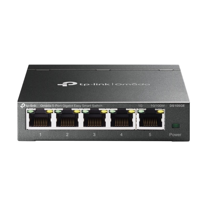 TP-Link Omada DS105GE commutateur réseau Géré L2 Gigabit Ethernet (10 100 1000) Noir