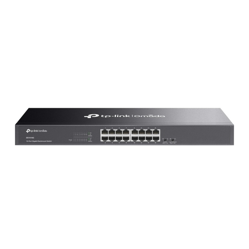 TP-Link Omada DS1016G commutateur réseau Non-géré Gigabit Ethernet (10 100 1000) 1U Noir