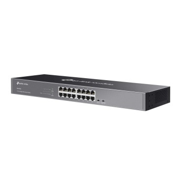 TP-Link Omada DS1016G commutateur réseau Non-géré Gigabit Ethernet (10 100 1000) 1U Noir