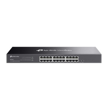 TP-Link Omada DS1024G commutateur réseau Non-géré Gigabit Ethernet (10 100 1000) 1U Noir