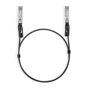 TP-Link Omada TL-SM5220-1M câble InfiniBand et à fibres optiques SFP+ DAC Noir