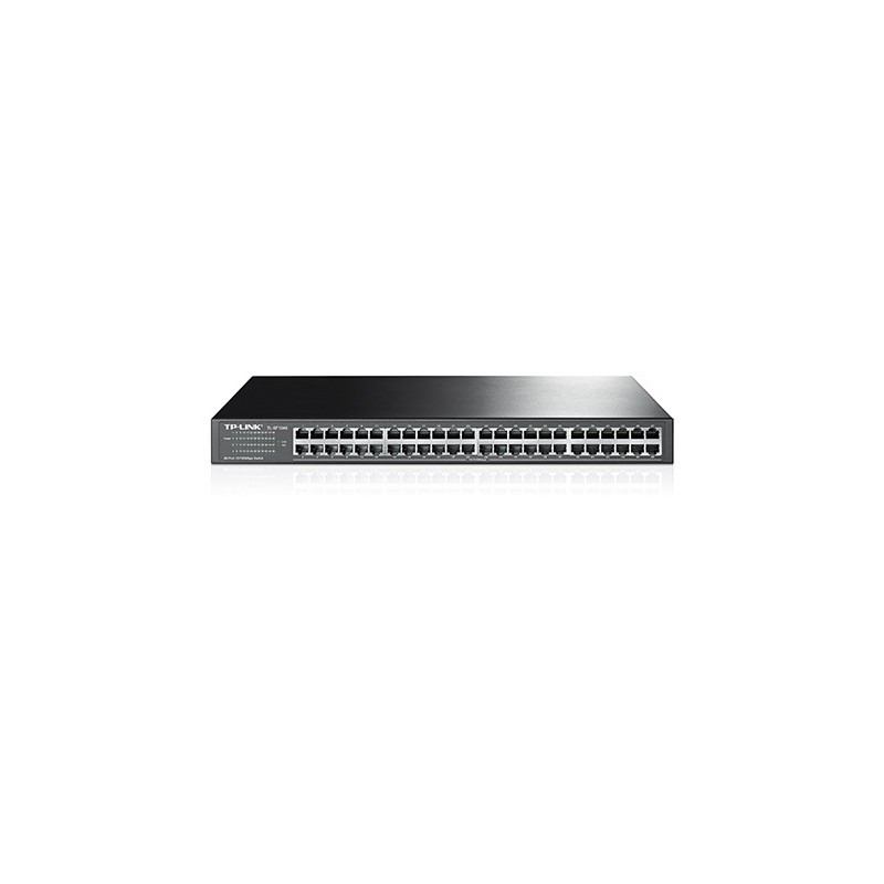 TP-Link TL-SF1048 v6 Non-géré Fast Ethernet (10 100) Noir