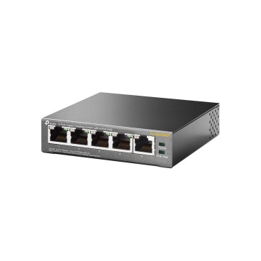 TP-Link TL-SG1005P Non-géré Gigabit Ethernet (10 100 1000) Connexion Ethernet, supportant l'alimentation via ce port (PoE) Noir