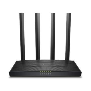 TP-Link Archer C6U routeur sans fil Gigabit Ethernet Bi-bande (2,4 GHz   5 GHz) Noir