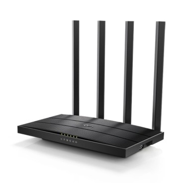 TP-Link Archer C6U routeur sans fil Gigabit Ethernet Bi-bande (2,4 GHz   5 GHz) Noir