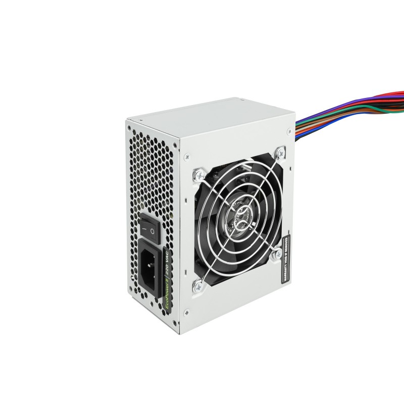 TooQ Fonte Ecopower II unité d'alimentation d'énergie 500 W 20+4 pin ATX SFX Argent