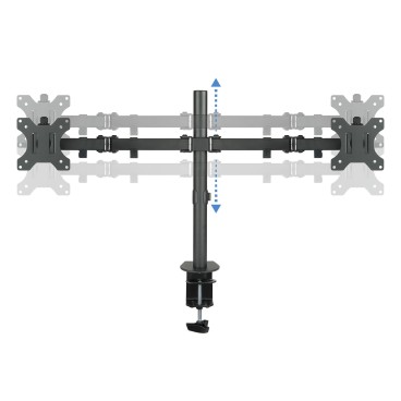 TooQ DB1232TN-B support d'écran plat pour bureau 81,3 cm (32") Noir