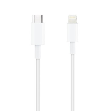 TooQ 10.10.0601 câble Lightning 1 m Blanc