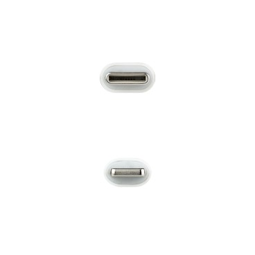 TooQ 10.10.0602 câble Lightning 2 m Blanc