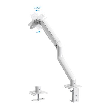 TooQ DB4032TNR-W support d'écran plat pour bureau 81,3 cm (32") Blanc