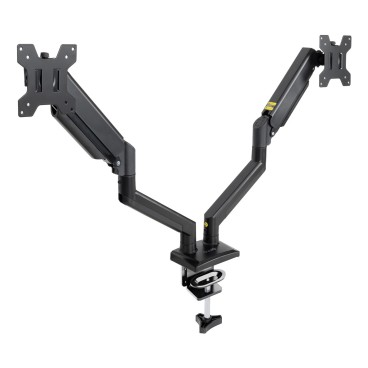 TooQ DB1434TNR-B support d'écran plat pour bureau 86,4 cm (34") Noir