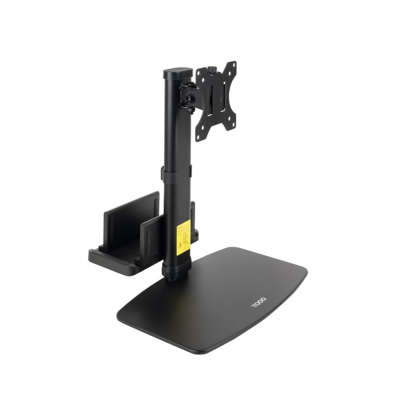 TooQ DB1128TN-B support d'écran plat pour bureau 68,6 cm (27") Noir
