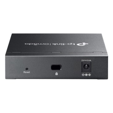 TP-Link Omada ES205G commutateur réseau Géré Gigabit Ethernet (10 100 1000) Noir