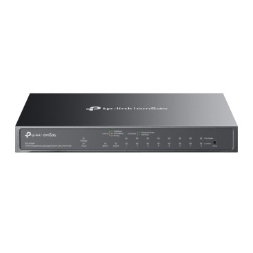 TP-Link Omada ES210GMP commutateur réseau Géré Gigabit Ethernet (10 100 1000) Connexion Ethernet, supportant l'alimentation via