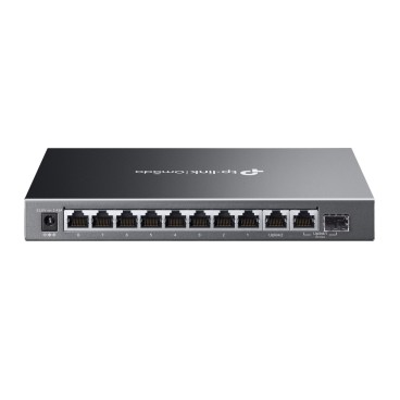 TP-Link Omada ES210GMP commutateur réseau Géré Gigabit Ethernet (10 100 1000) Connexion Ethernet, supportant l'alimentation via