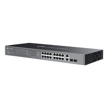 TP-Link Omada ES220GMP commutateur réseau Géré L2 Gigabit Ethernet (10 100 1000) Connexion Ethernet, supportant l'alimentation