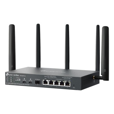 TP-Link Omada ER706WP-4G routeur sans fil Gigabit Ethernet Bi-bande (2,4 GHz   5 GHz) Noir