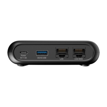 TP-Link TL-WR3002X routeur sans fil Gigabit Ethernet Bi-bande (2,4 GHz   5 GHz) Noir