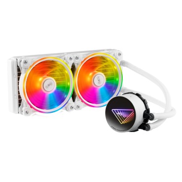 XPG LEVANTE X 240 Processeur Refroidisseur hybride 12 cm Blanc