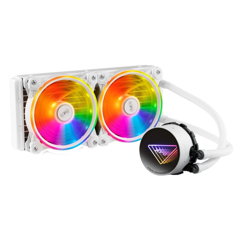 XPG LEVANTE X 240 Processeur Refroidisseur hybride 12 cm Blanc