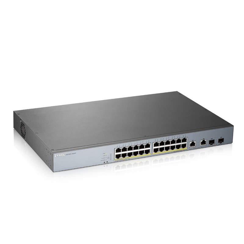 Zyxel GS1350-26HP-EU0101F commutateur réseau Géré L2 Gigabit Ethernet (10 100 1000) Connexion Ethernet, supportant