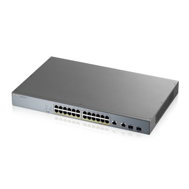 Zyxel GS1350-26HP-EU0101F commutateur réseau Géré L2 Gigabit Ethernet (10 100 1000) Connexion Ethernet, supportant