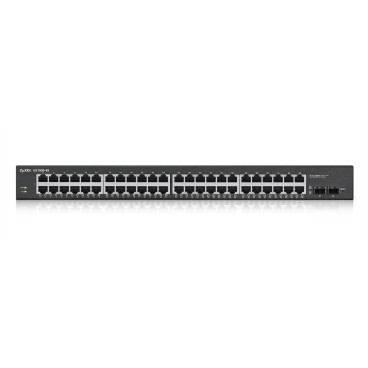 Zyxel GS1900-48-EU0102F commutateur réseau L2 Gigabit Ethernet (10 100 1000) Noir