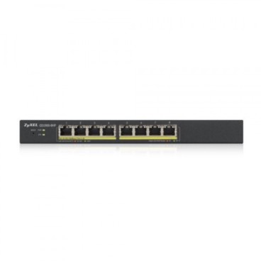 Zyxel GS1900-8HP v3 PoE Géré L2 Gigabit Ethernet (10 100 1000) Connexion Ethernet, supportant l'alimentation via ce port (PoE)