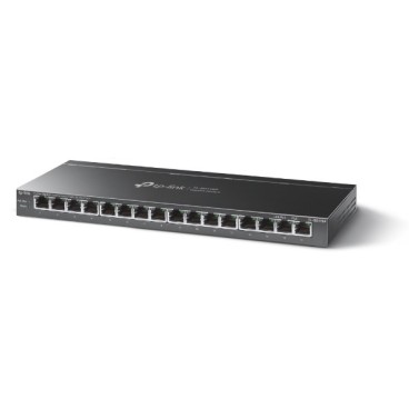 TP-Link TL-SG116P commutateur réseau Non-géré Gigabit Ethernet (10 100 1000) Connexion Ethernet, supportant l'alimentation via