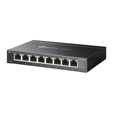 TP-Link TL-SG108S-M2 commutateur réseau Non-géré L2 2.5G Ethernet (100 1000 2500) Bureau Noir