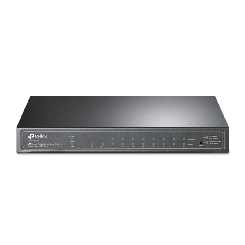TP-Link JetStream TL-SG2210P commutateur réseau Géré L2 L4 Gigabit Ethernet (10 100 1000) Connexion Ethernet, supportant