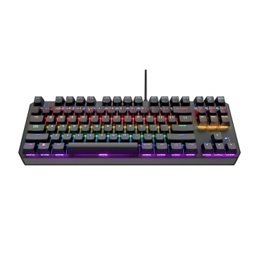 Trust GXT 834 Callaz TKL clavier Gaming USB AZERTY Français Noir