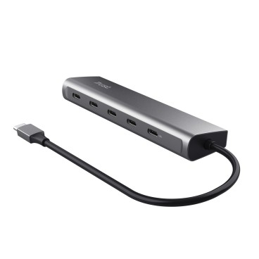 Trust Halyx USB 3.2 Gen 1 (3.1 Gen 1) Type-C Argent
