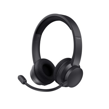 Trust Ayda Casque Avec fil &sans fil Arceau Appels Musique USB Type-C Bluetooth Noir