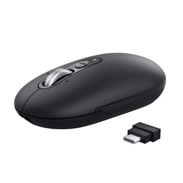 Trust Seron Slim Multi souris Bureau Ambidextre RF sans fil + Bluetooth Optique 3200 DPI