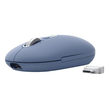 Trust Seron Slim Multi souris Bureau Ambidextre RF sans fil + Bluetooth Optique 3200 DPI